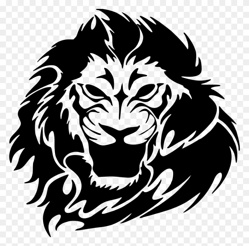 Detail Lion Head Vector Png Nomer 49