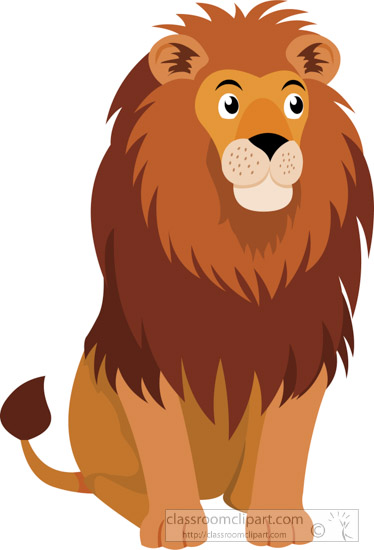 Detail Lion Images Clipart Nomer 37