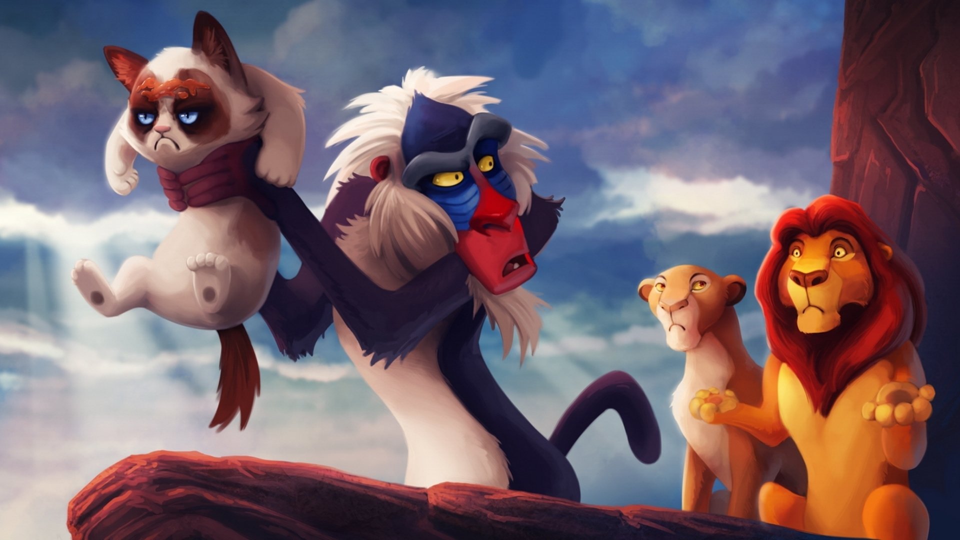 Detail Lion King Background Images Nomer 37