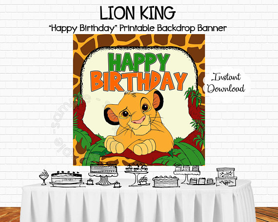 Detail Lion King Happy Birthday Images Nomer 40