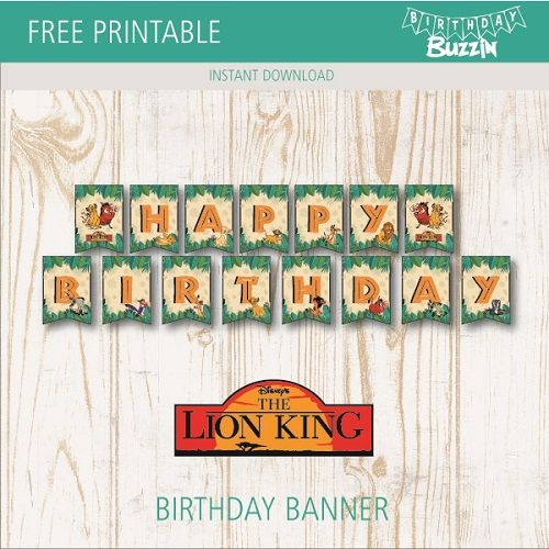 Detail Lion King Happy Birthday Images Nomer 44