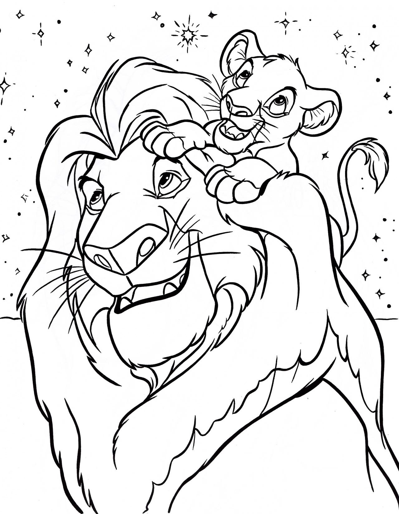 Detail Lion King Printable Images Nomer 16