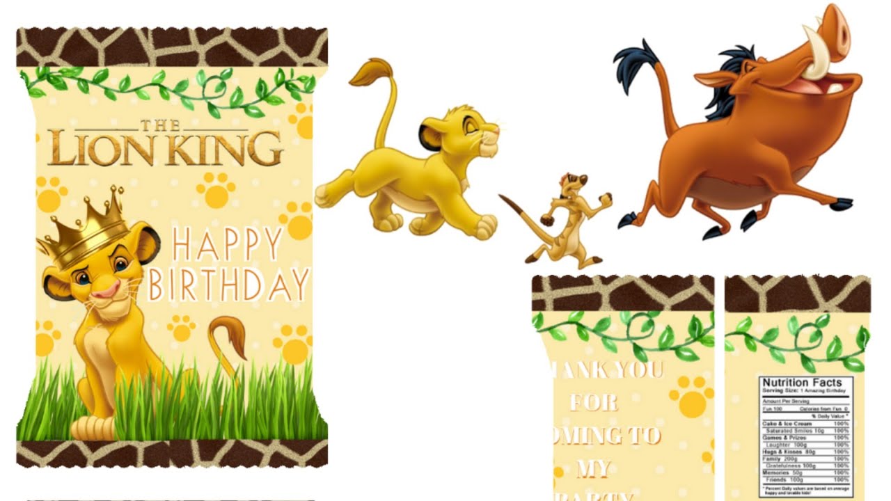 Detail Lion King Printable Images Nomer 18