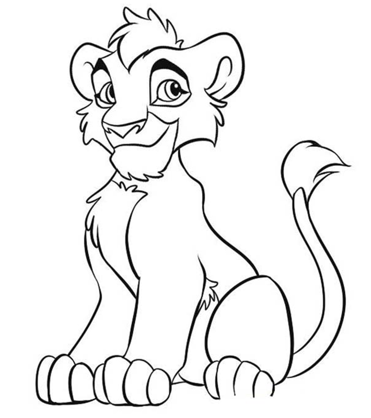 Detail Lion King Printable Images Nomer 27