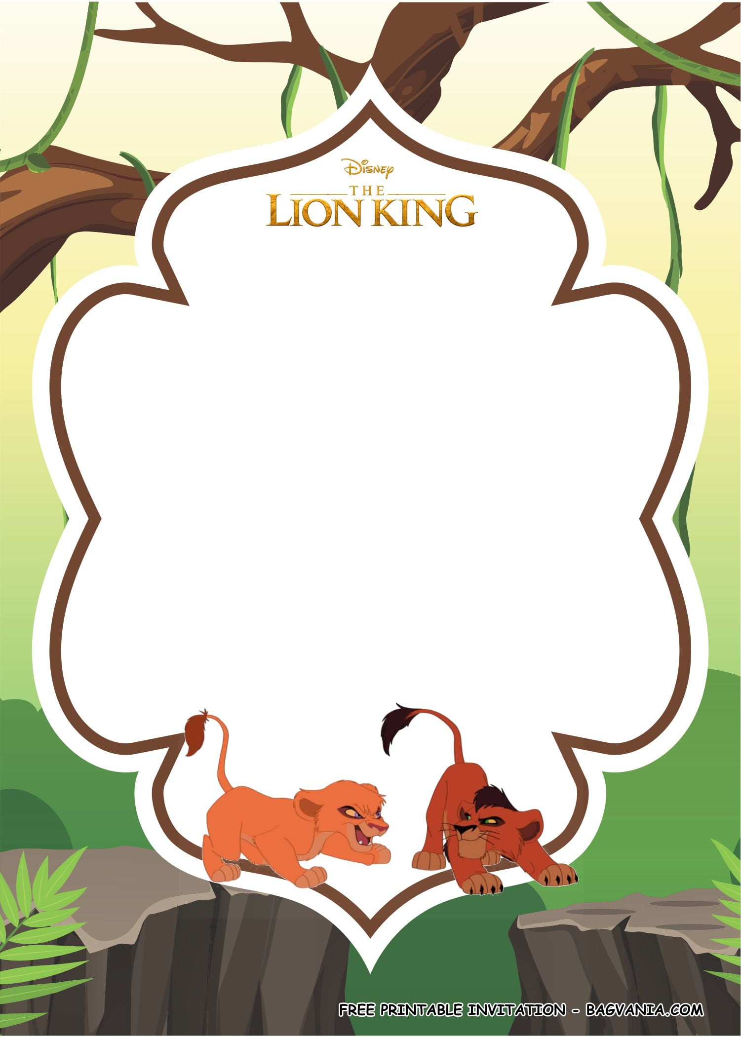 Detail Lion King Printable Images Nomer 51