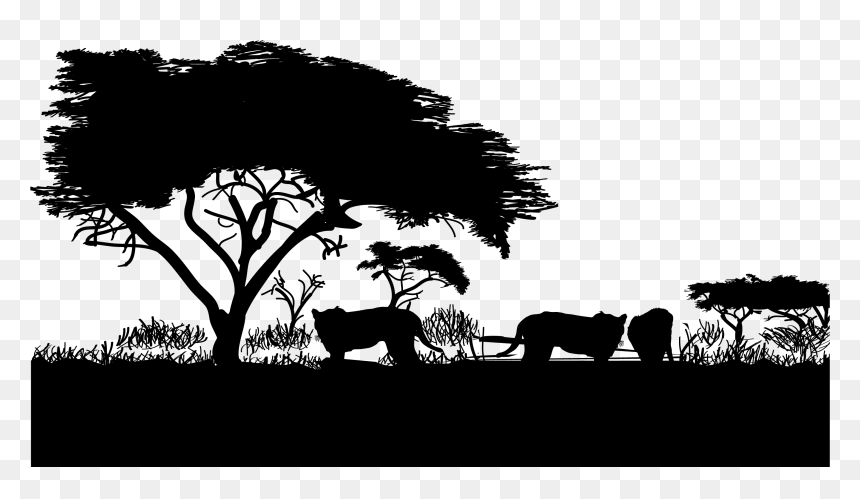 Detail Lion King Tree Silhouette Nomer 14