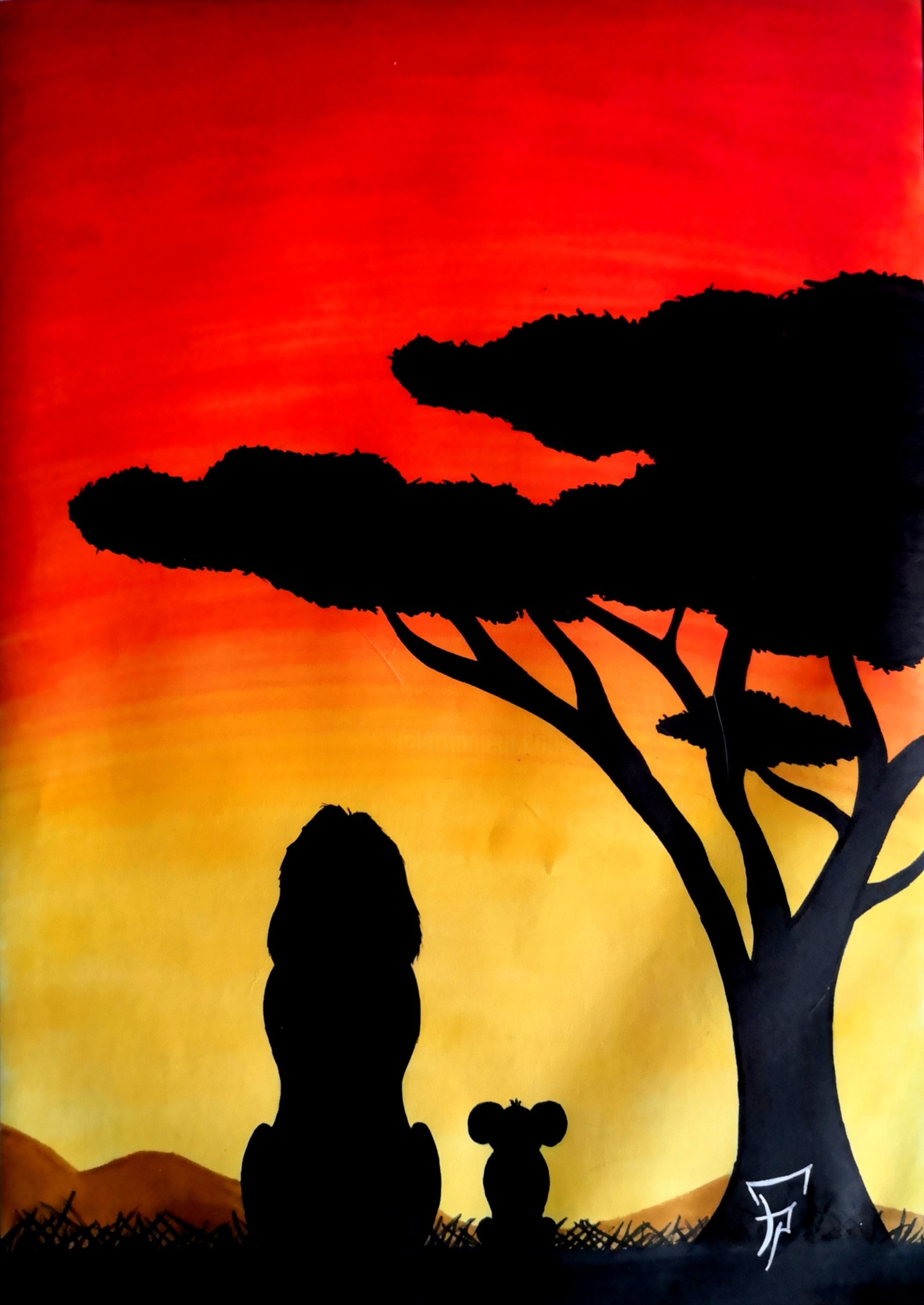 Detail Lion King Tree Silhouette Nomer 19