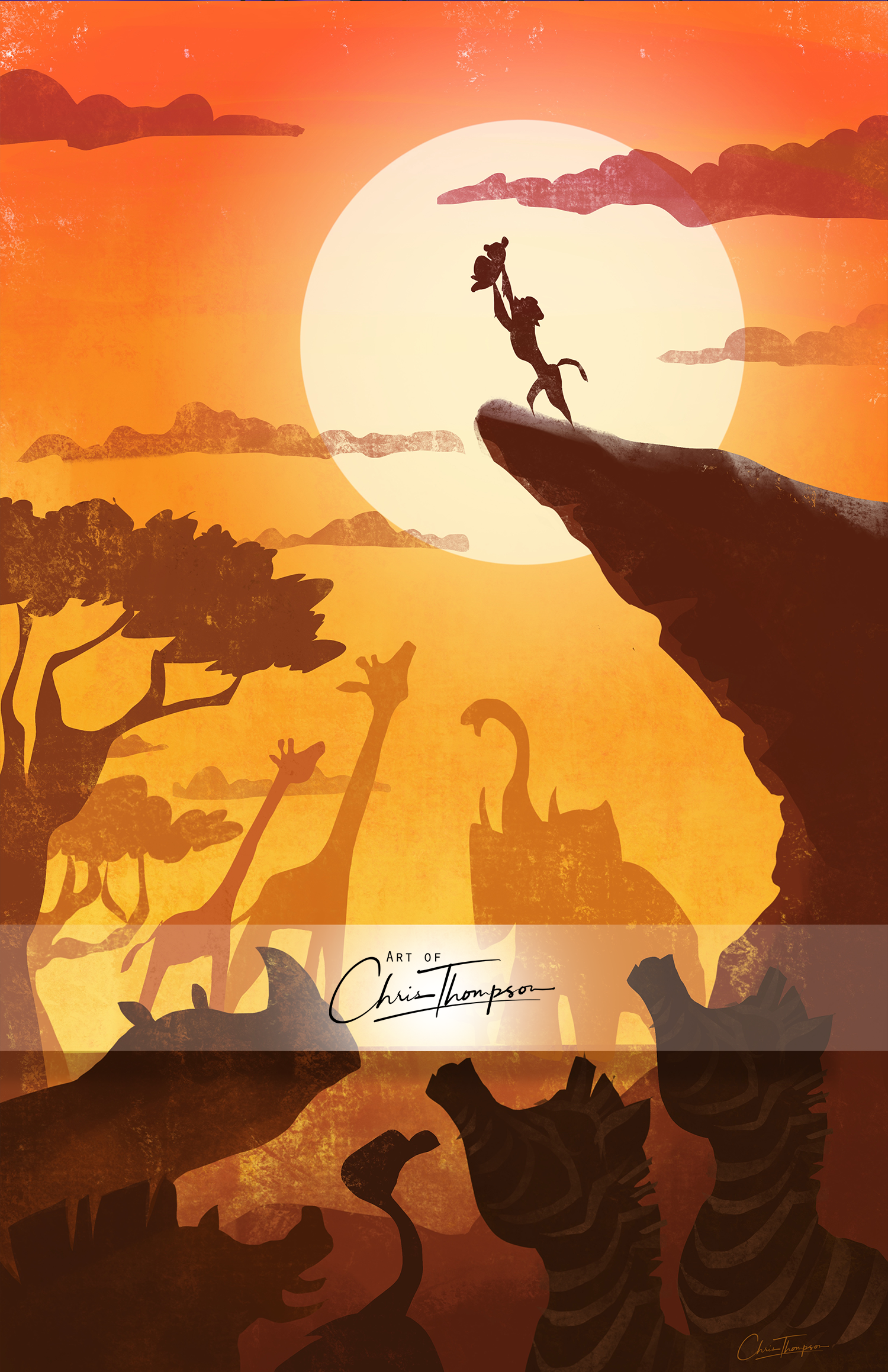 Detail Lion King Tree Silhouette Nomer 28