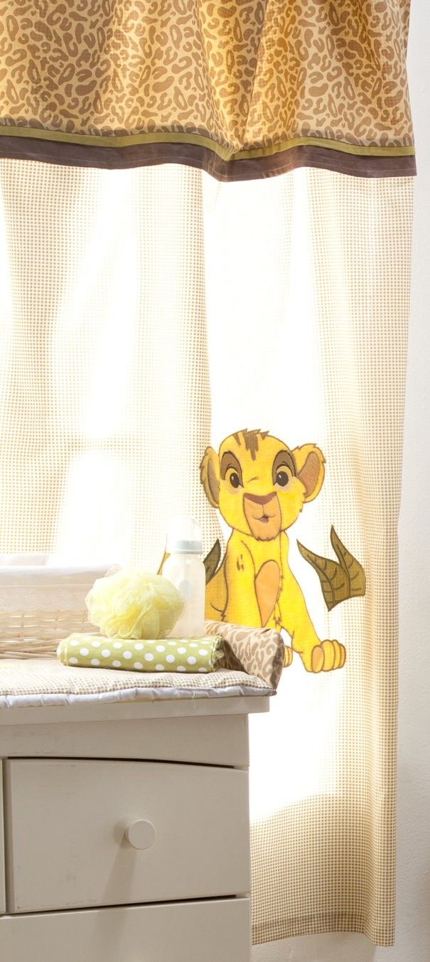 Detail Lion King Window Curtains Nomer 12