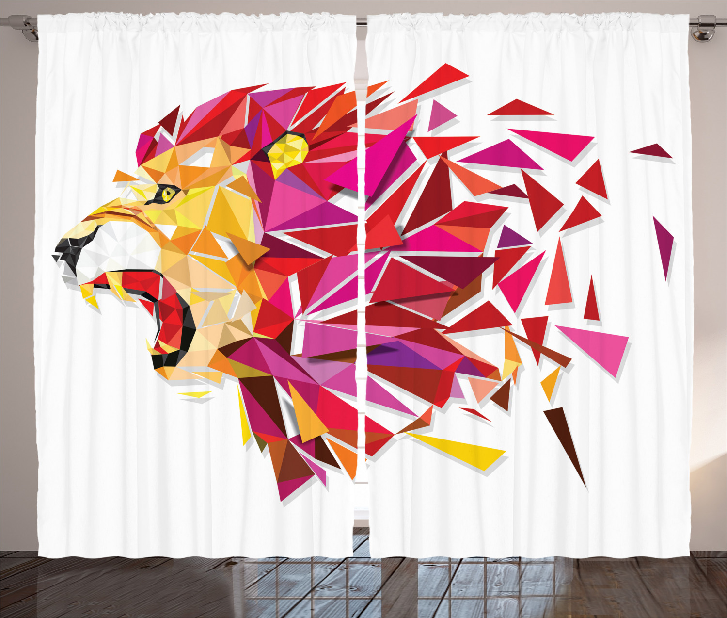 Detail Lion King Window Curtains Nomer 23