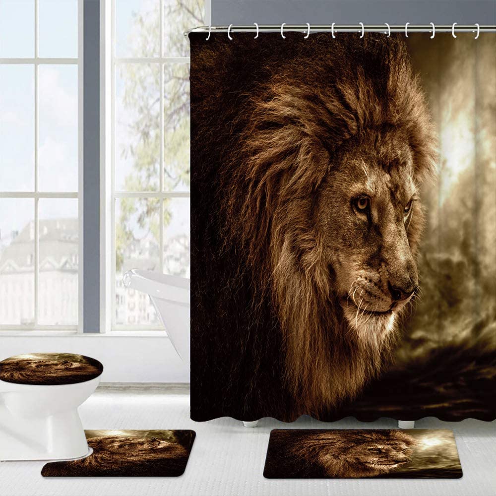 Detail Lion King Window Curtains Nomer 34