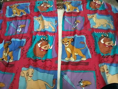 Detail Lion King Window Curtains Nomer 50