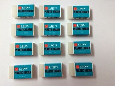 Detail Lion Plastic Eraser Nomer 25