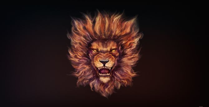 Detail Lion Roar Wallpaper Nomer 14