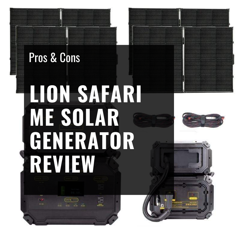 Detail Lion Safari Solar Generator Nomer 20