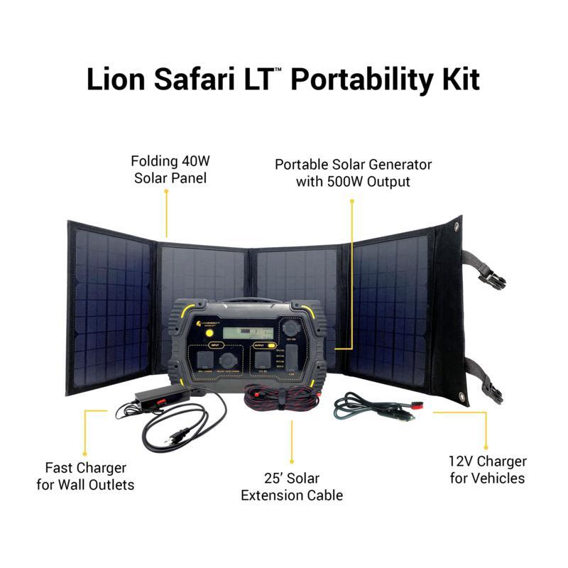 Detail Lion Safari Solar Generator Nomer 60