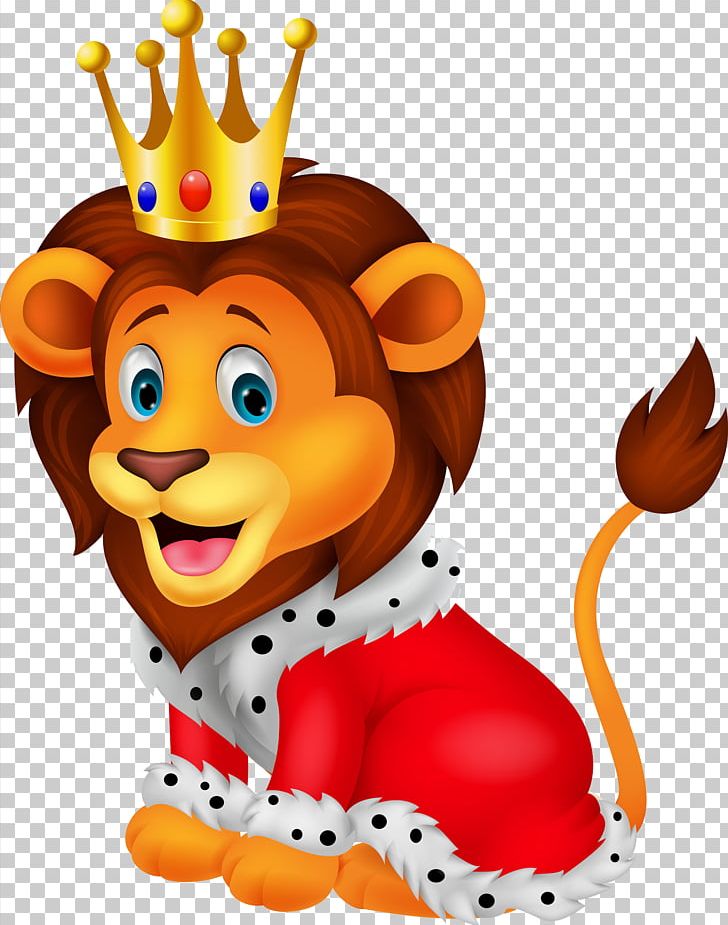 Detail Lion With Crown Clipart Nomer 12