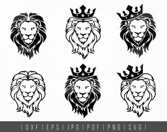 Detail Lion With Crown Clipart Nomer 25