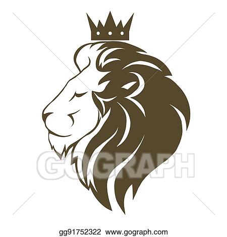 Detail Lion With Crown Clipart Nomer 46