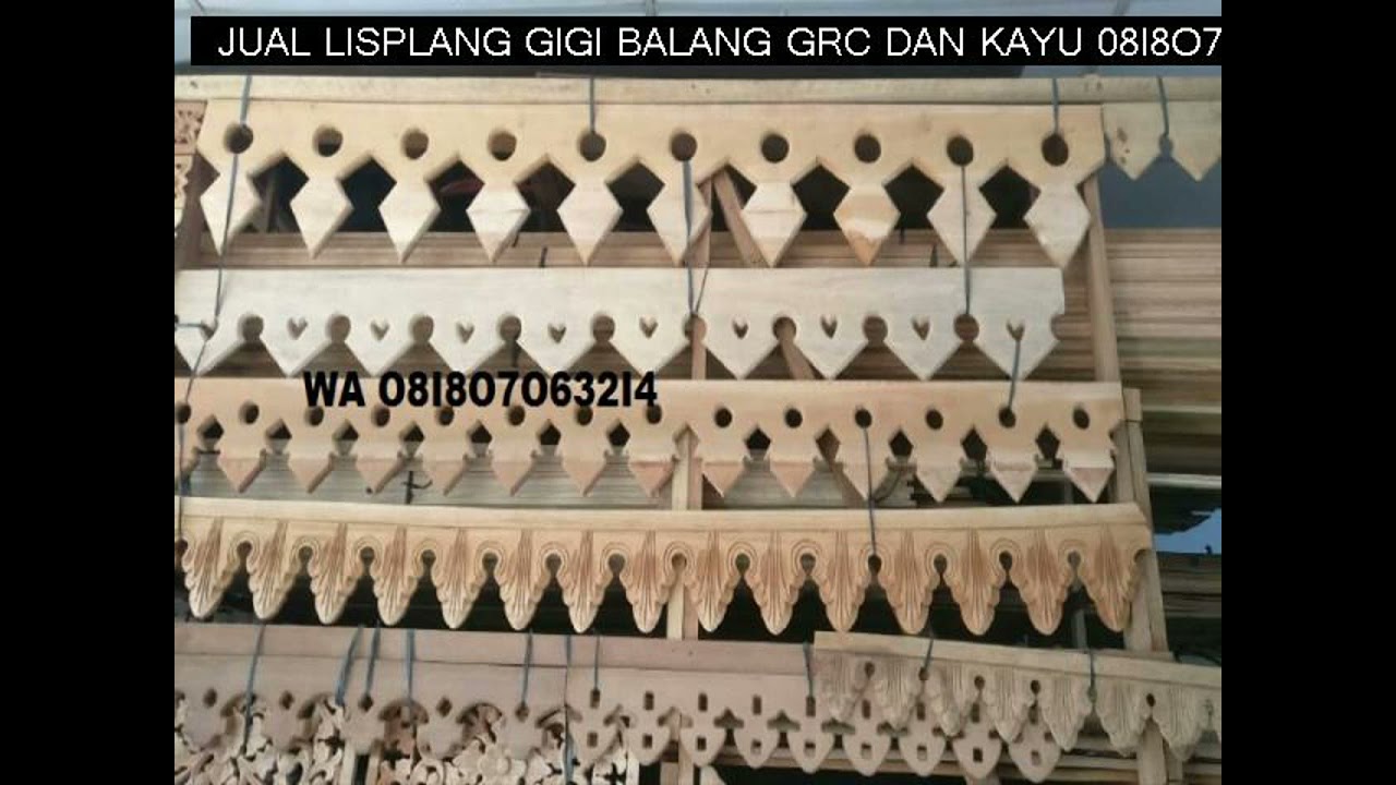 Detail Motif Gigi Balang Pada Lisplang Rumah Betawi Melambangkan Nomer 31