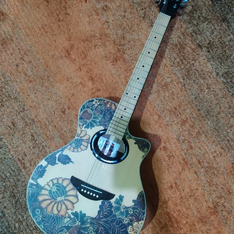 Detail Motif Gitar Keren Nomer 16