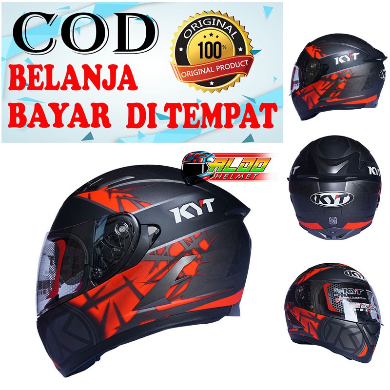 Detail Motif Helm Full Face Nomer 21