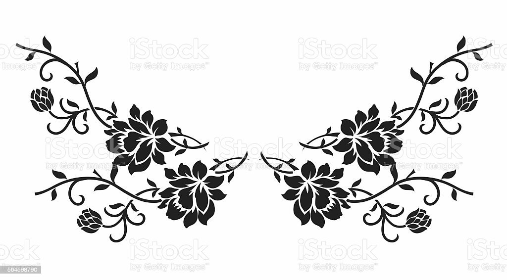 Detail Motif Kembang Vector Nomer 45