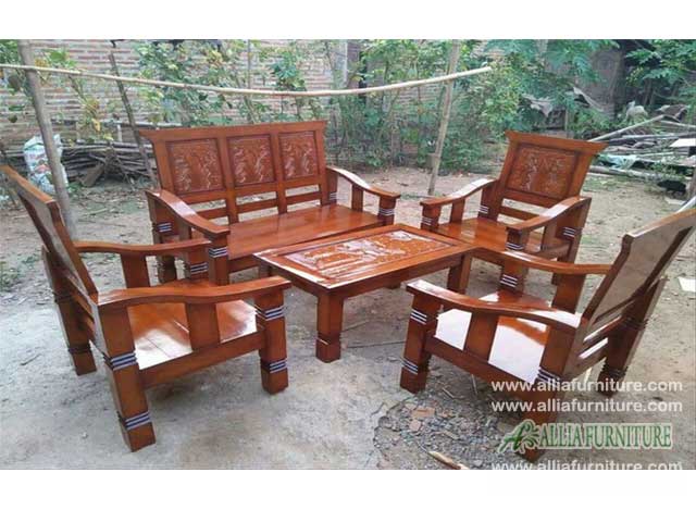 Detail Motif Kursi Kayu Nomer 18