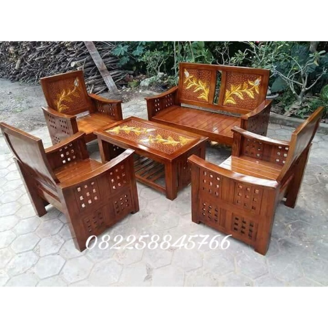 Detail Motif Kursi Kayu Nomer 8