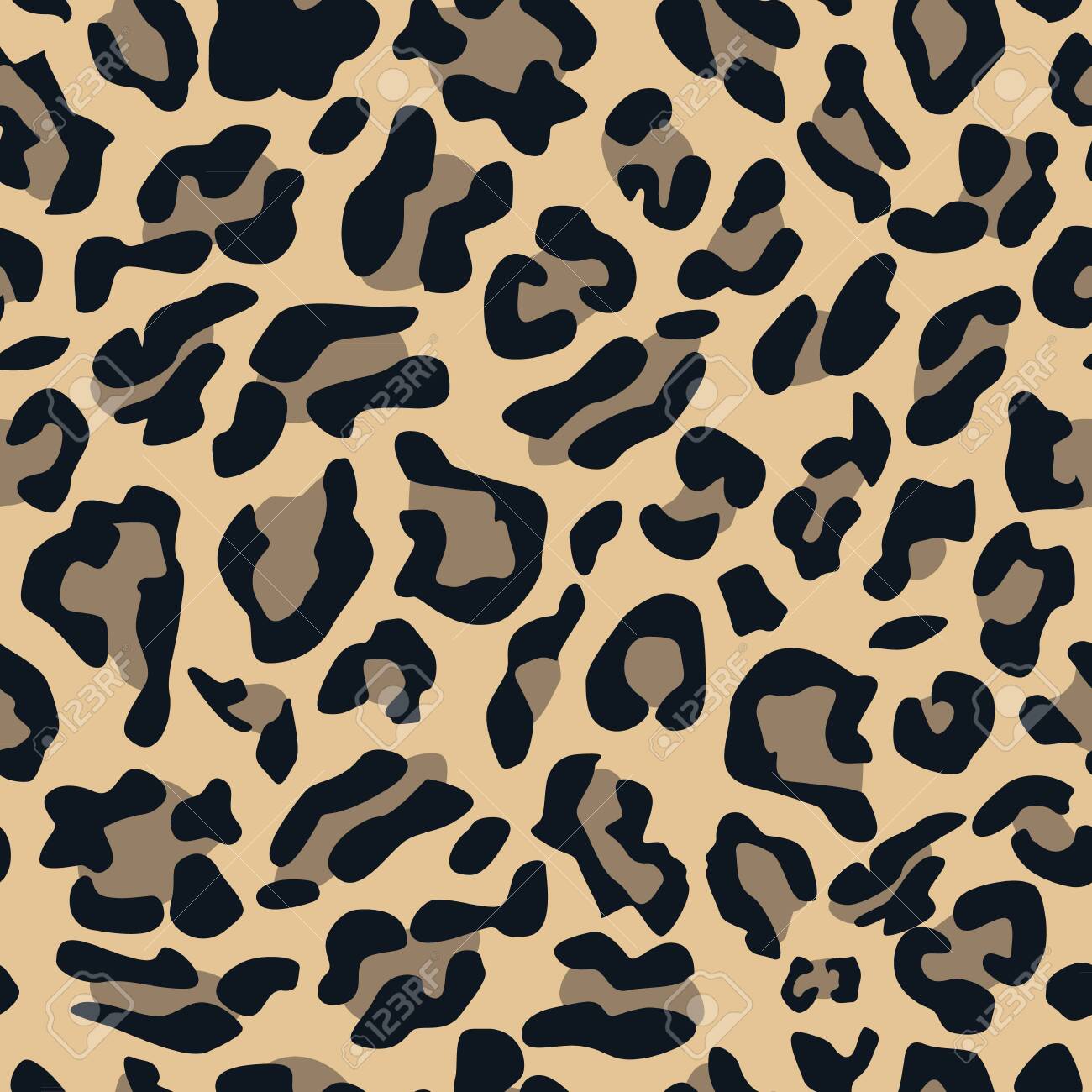 Detail Motif Leopard Wallpaper Nomer 20