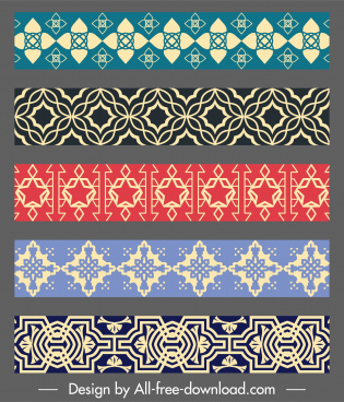 Detail Motif Melayu Vector Nomer 3