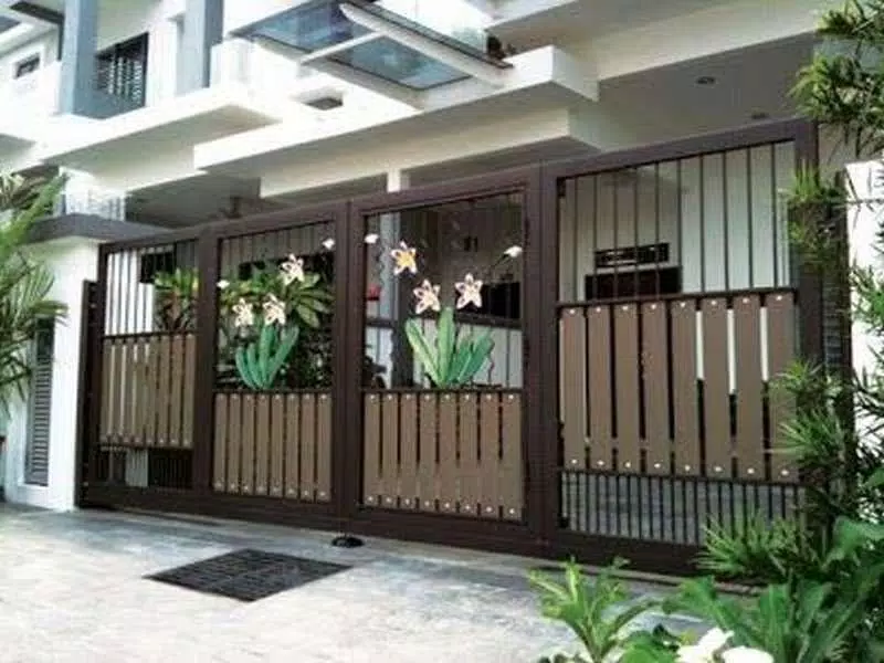 Detail Motif Pagar Rumah Minimalis Nomer 26