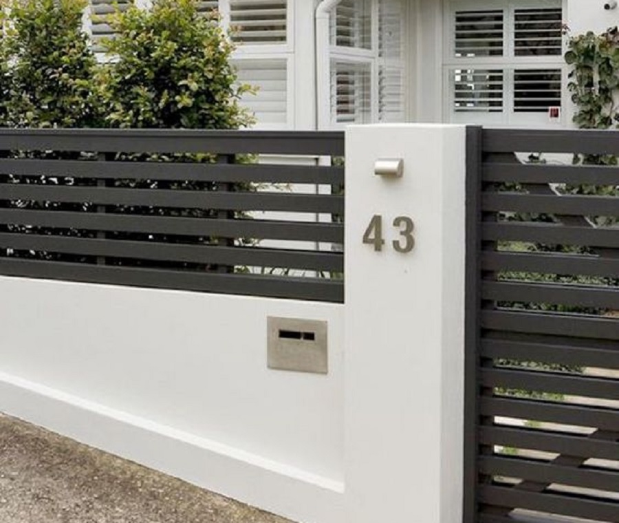 Detail Motif Pagar Rumah Minimalis Nomer 31
