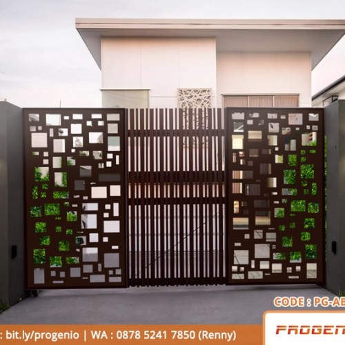 Detail Motif Pagar Rumah Minimalis Nomer 35