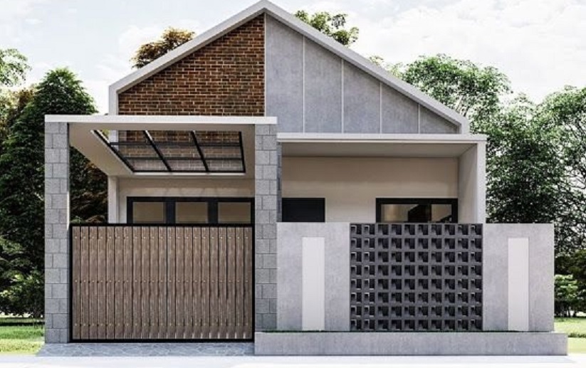 Detail Motif Pagar Rumah Minimalis Nomer 5