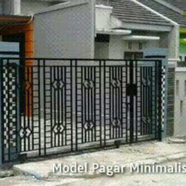 Detail Motif Pagar Rumah Minimalis Nomer 7