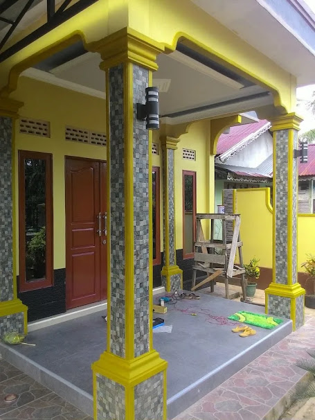 Detail Motif Relief Tiang Nomer 15