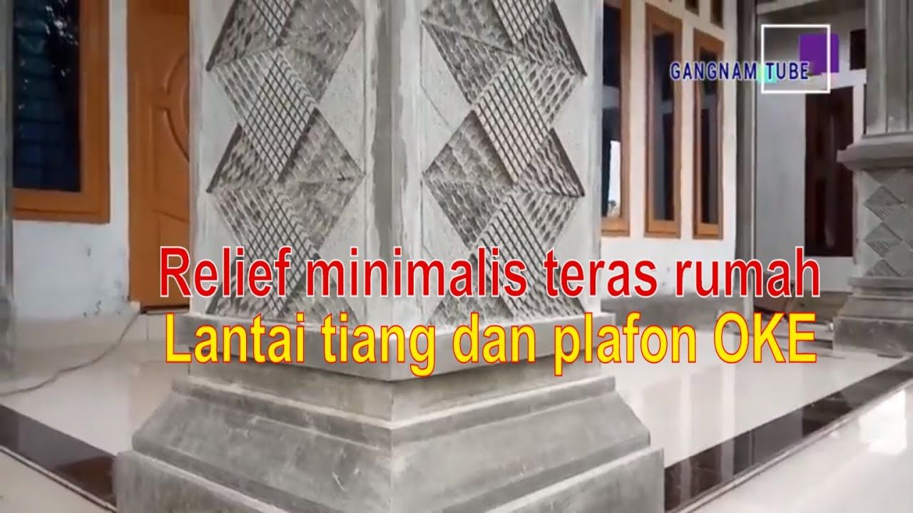 Detail Motif Relief Tiang Nomer 16