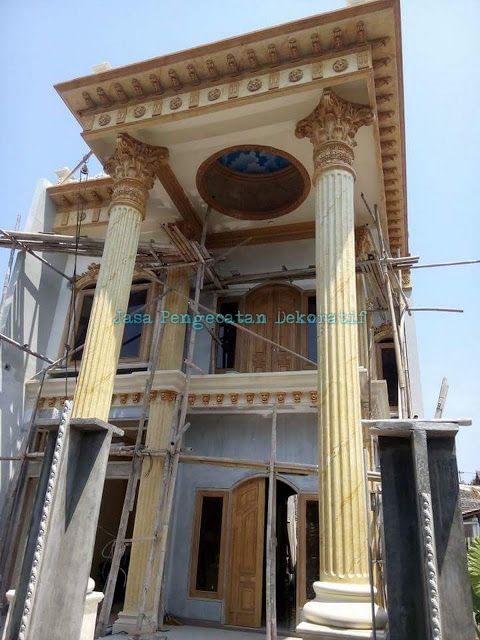 Detail Motif Relief Tiang Nomer 27