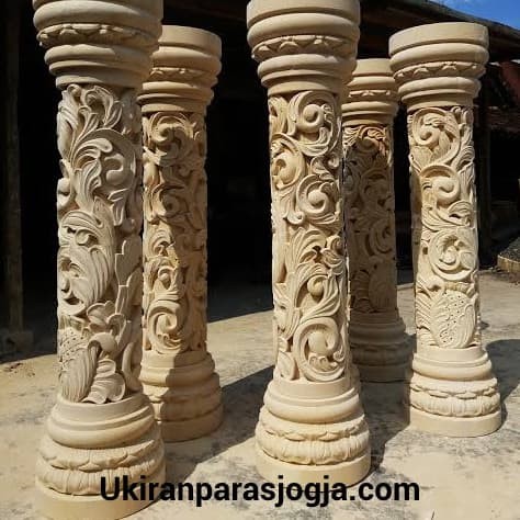 Detail Motif Relief Tiang Nomer 33