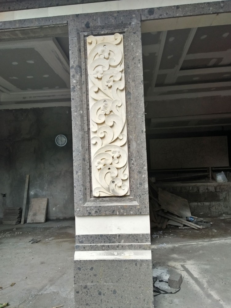 Detail Motif Relief Tiang Nomer 54