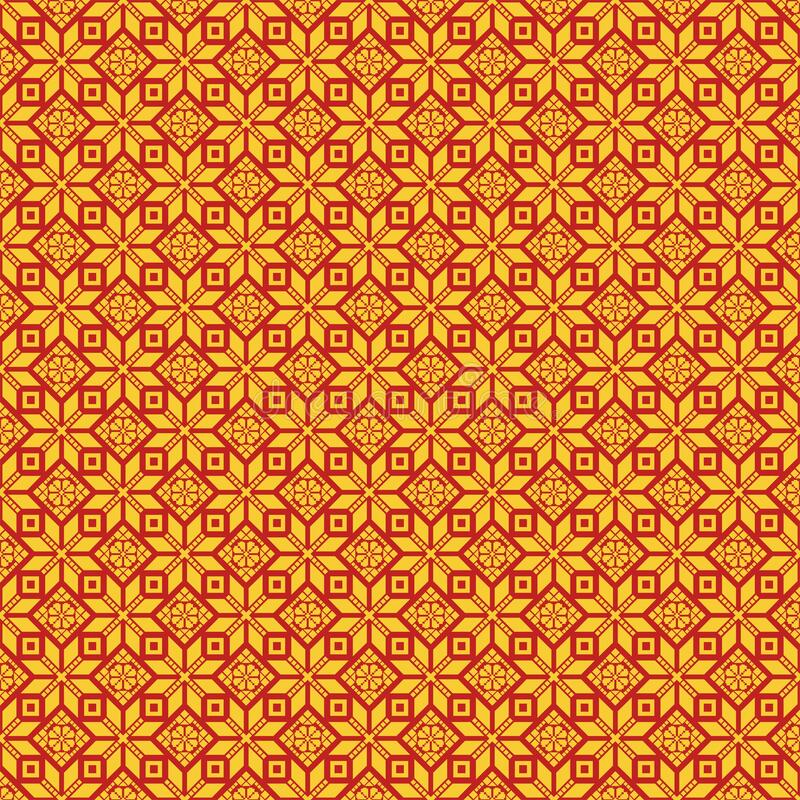 Detail Motif Songket Vector Nomer 14