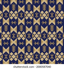 Detail Motif Songket Vector Nomer 15