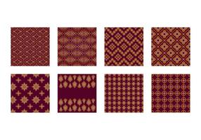Detail Motif Songket Vector Nomer 16