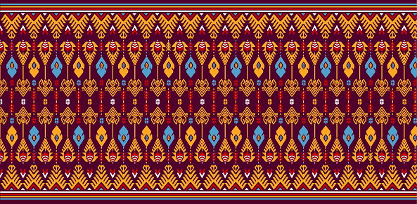 Detail Motif Songket Vector Nomer 21