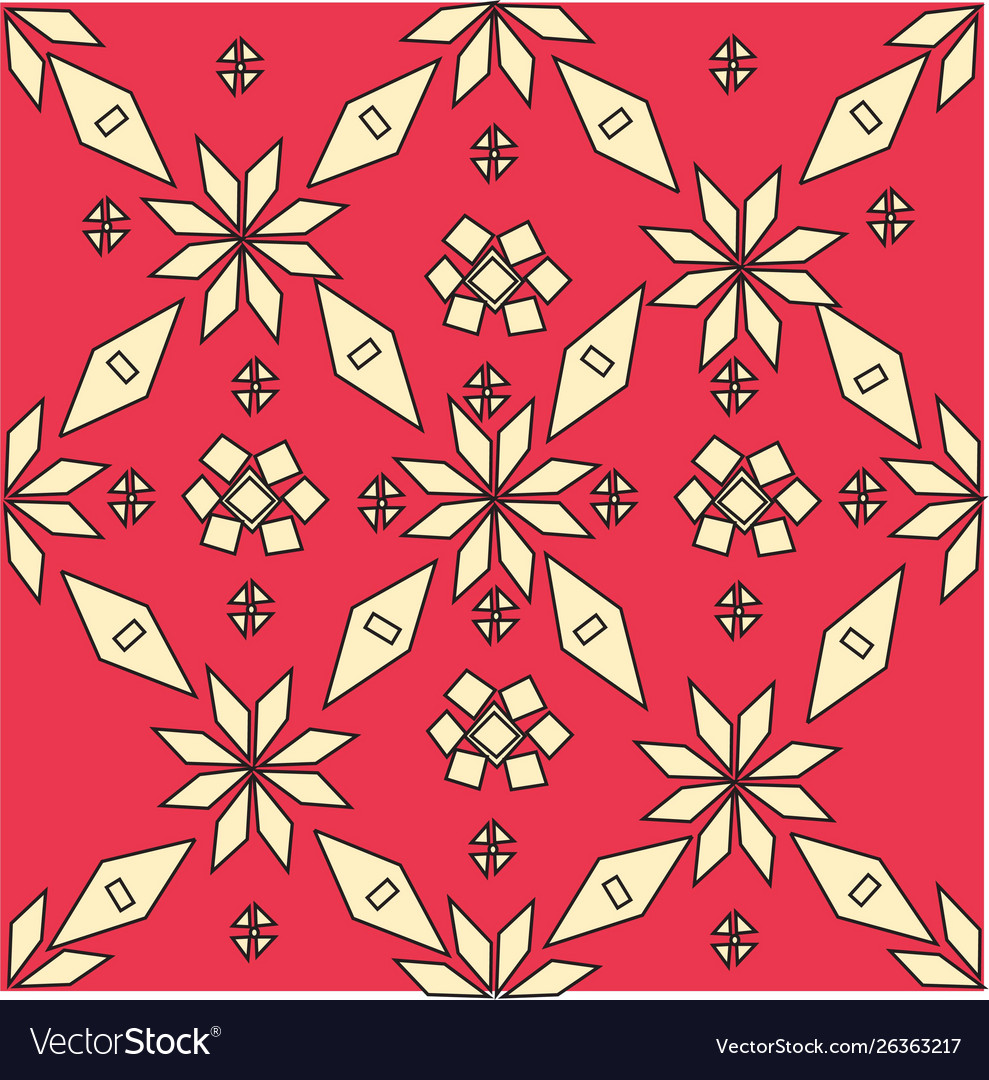 Detail Motif Songket Vector Nomer 31