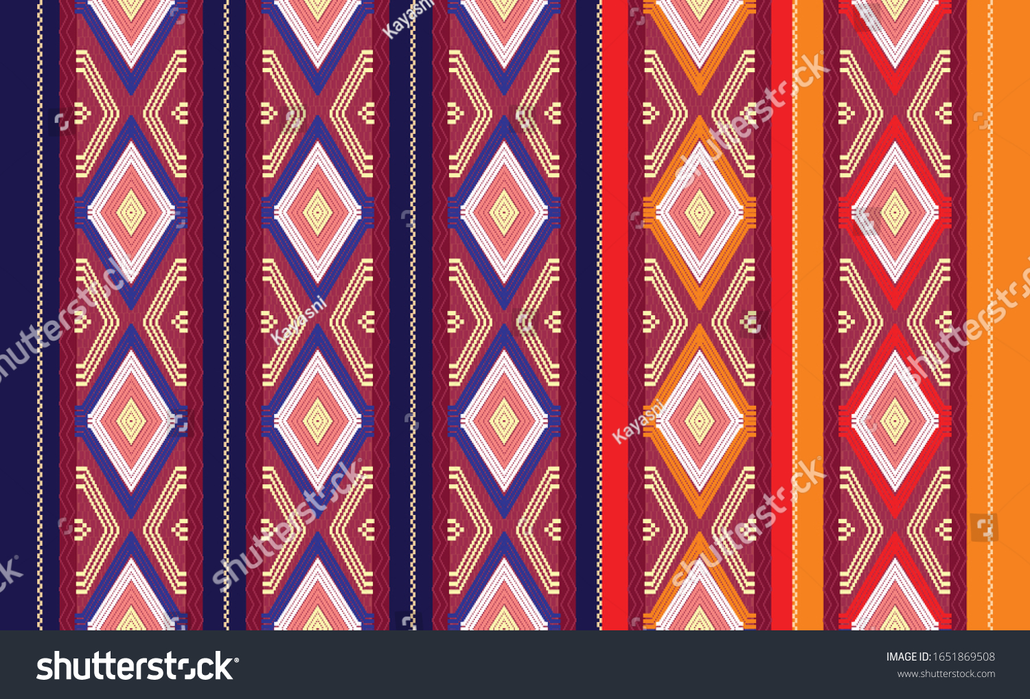 Detail Motif Songket Vector Nomer 32
