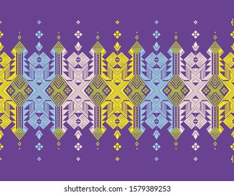Detail Motif Songket Vector Nomer 38