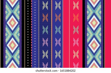 Detail Motif Songket Vector Nomer 46