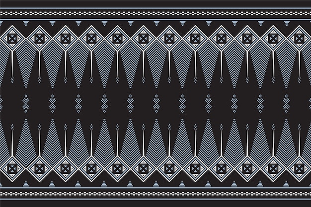 Detail Motif Songket Vector Nomer 9